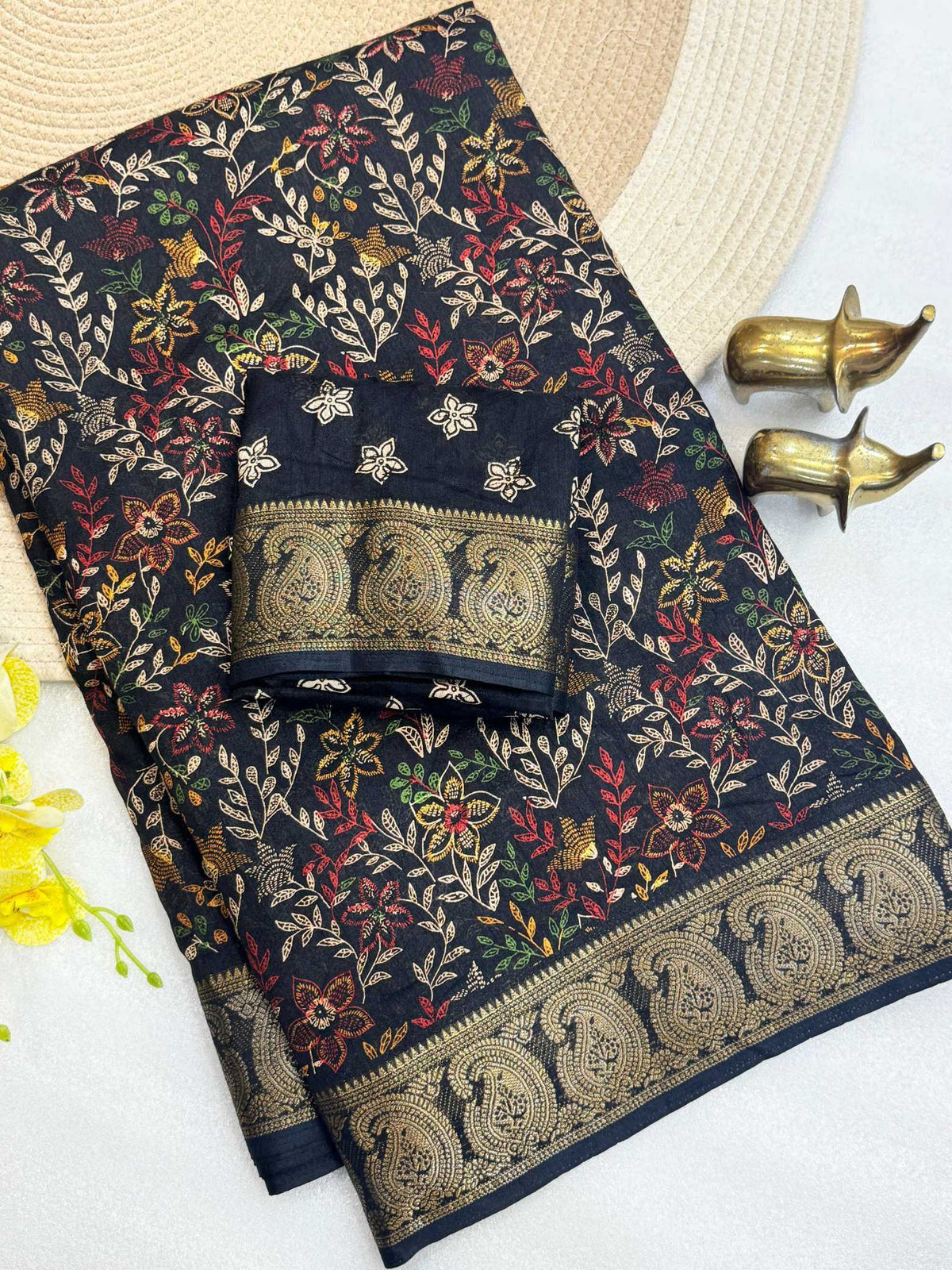 Bhanurekha Jacquard Designer Saree