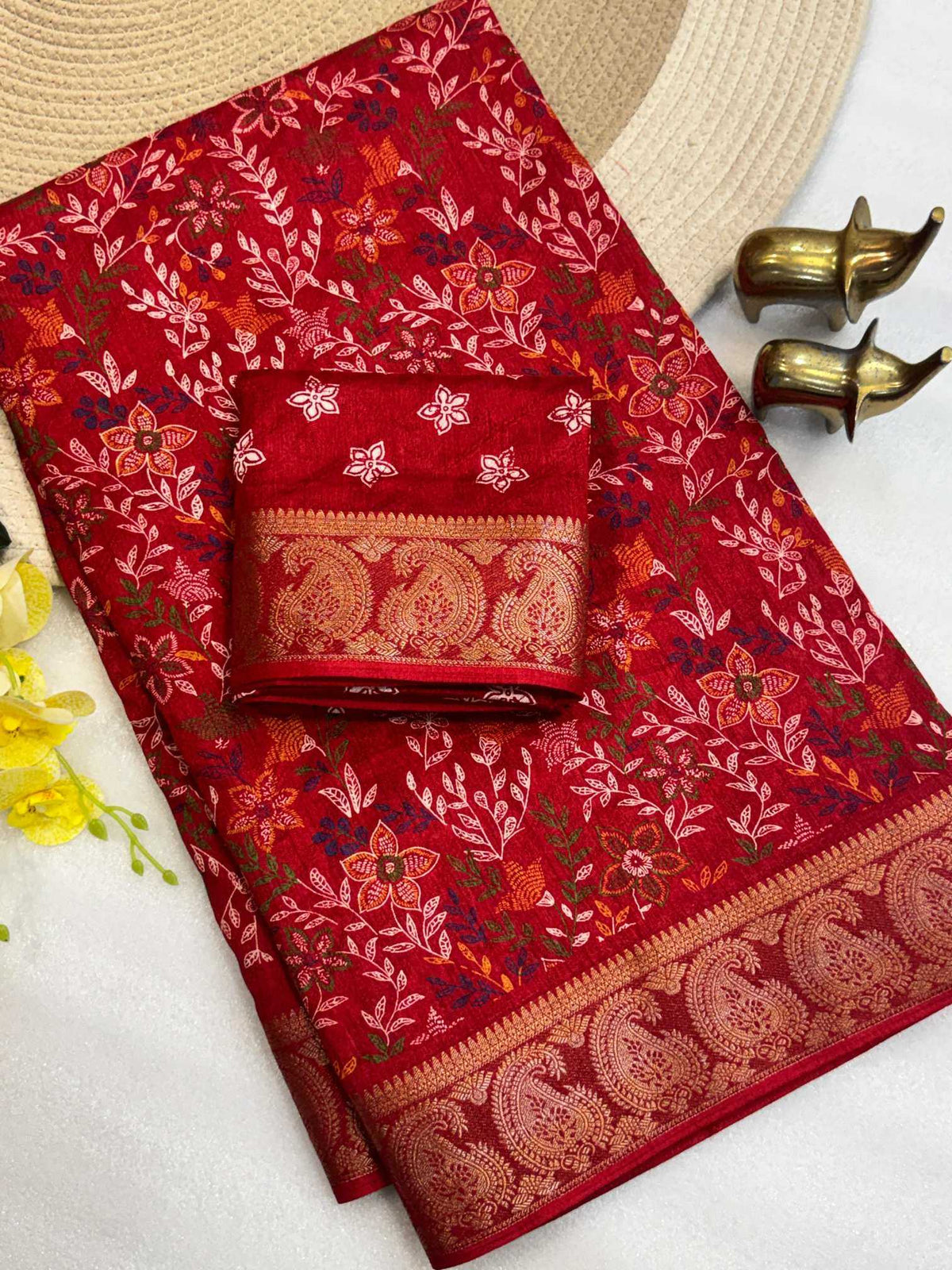 Bhanurekha Jacquard Designer Saree