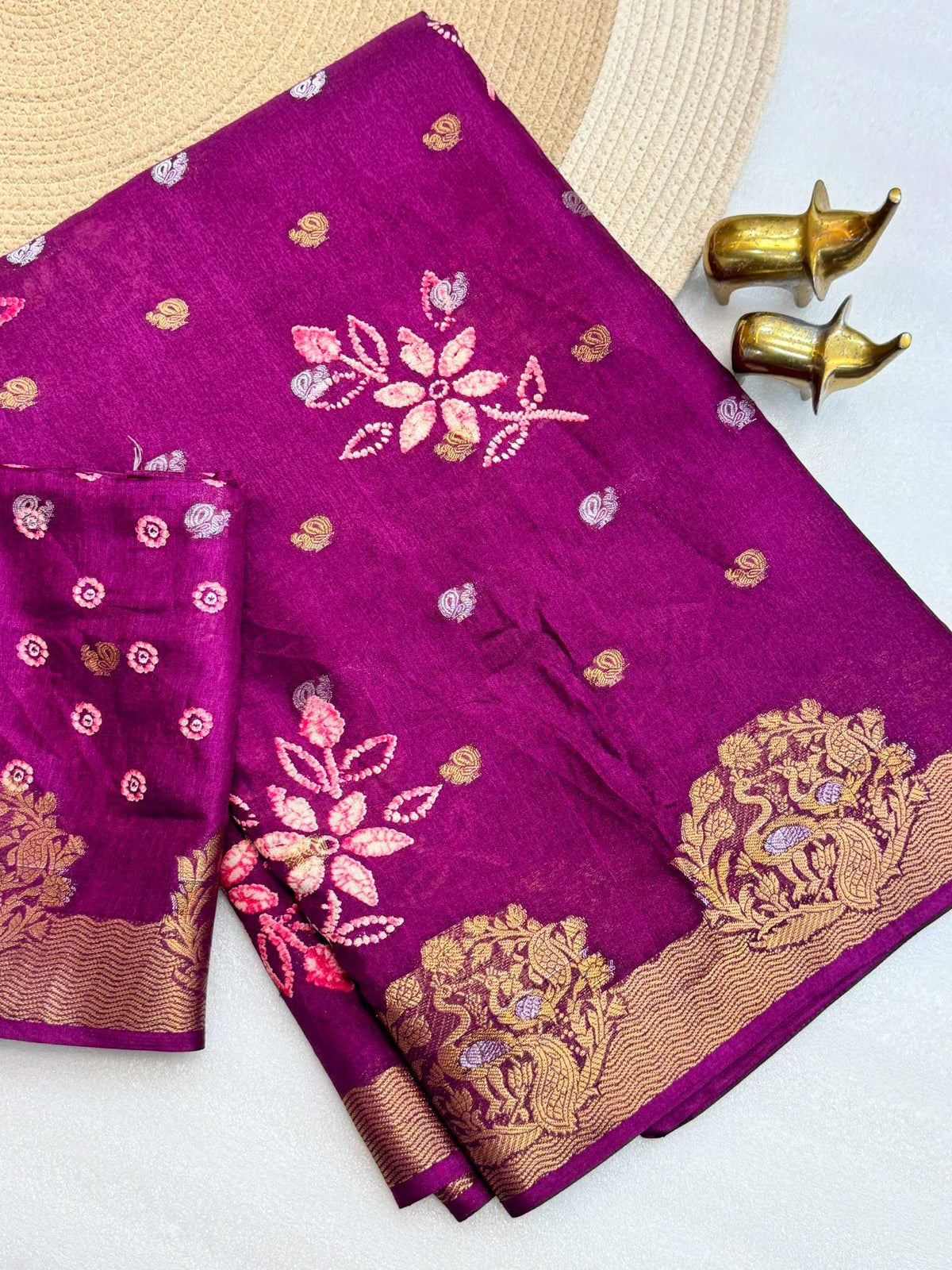 Bhavya Soft Dola Designer Saree