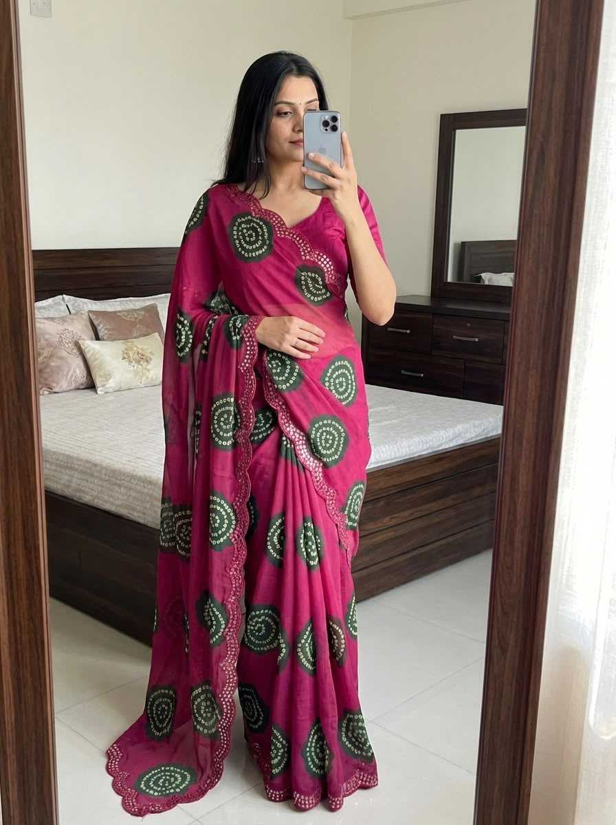 Printed Saree