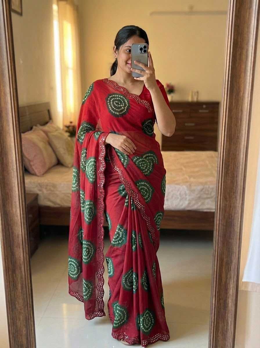 Printed Saree