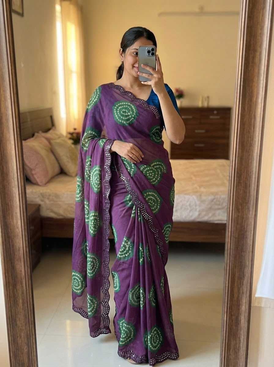 Printed Saree