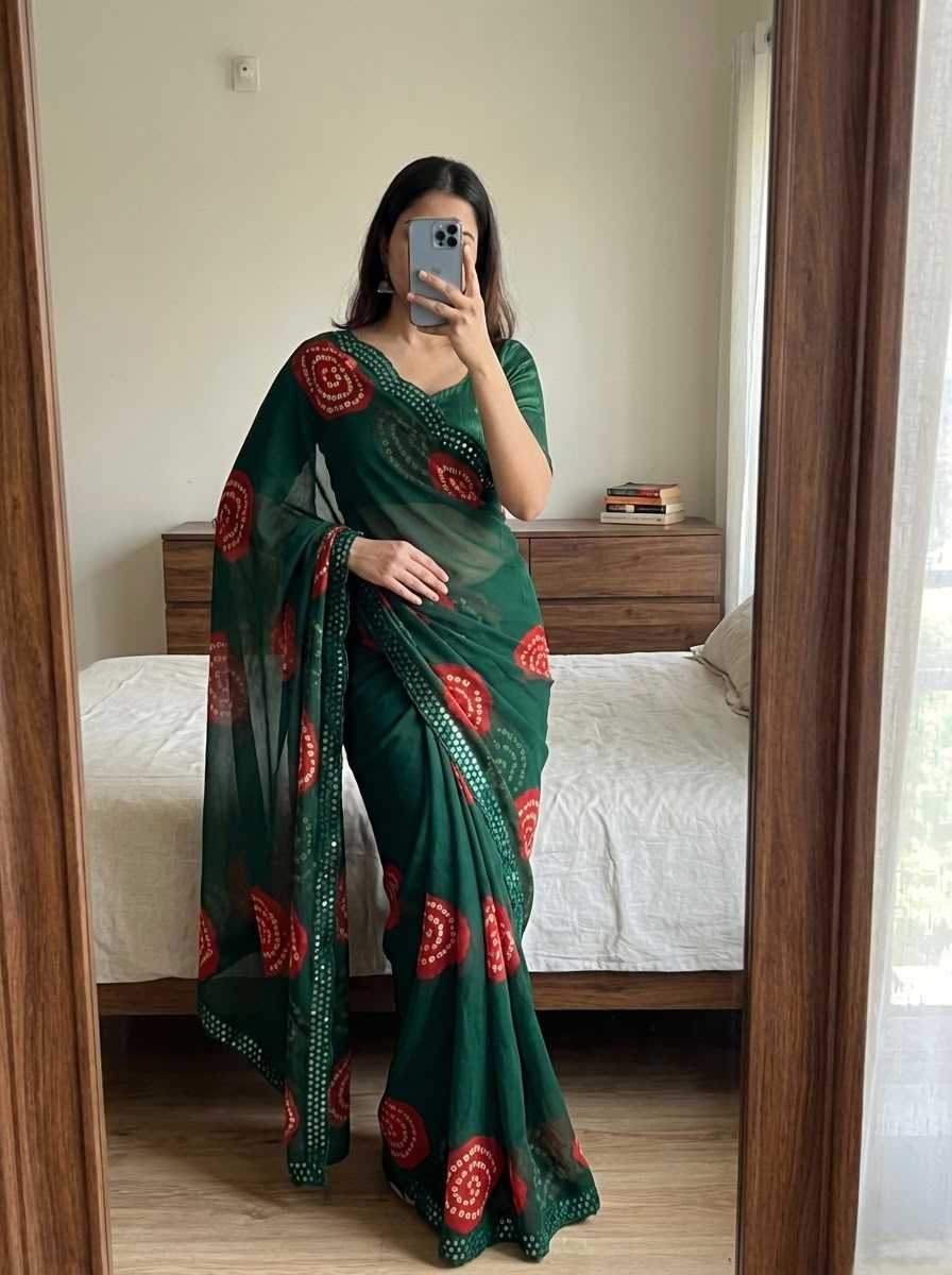 Printed Saree
