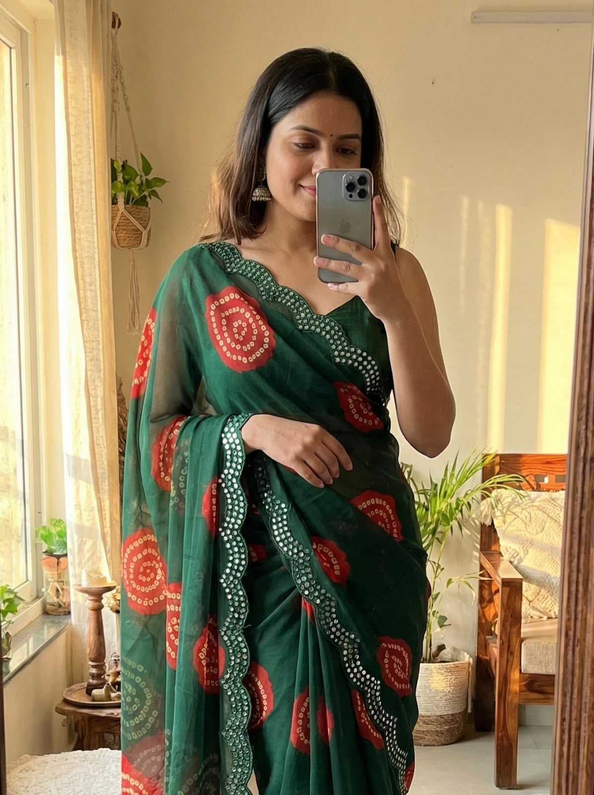 Printed Saree