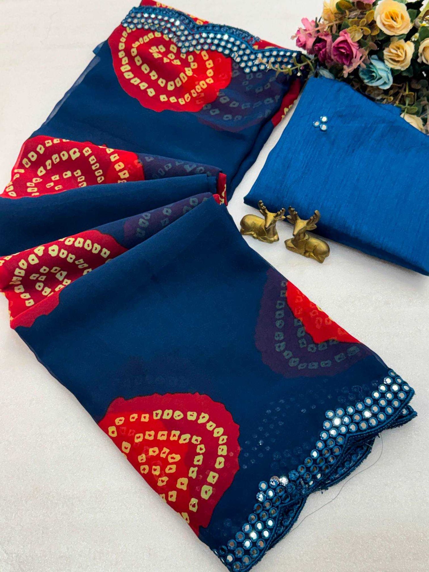 Printed Saree