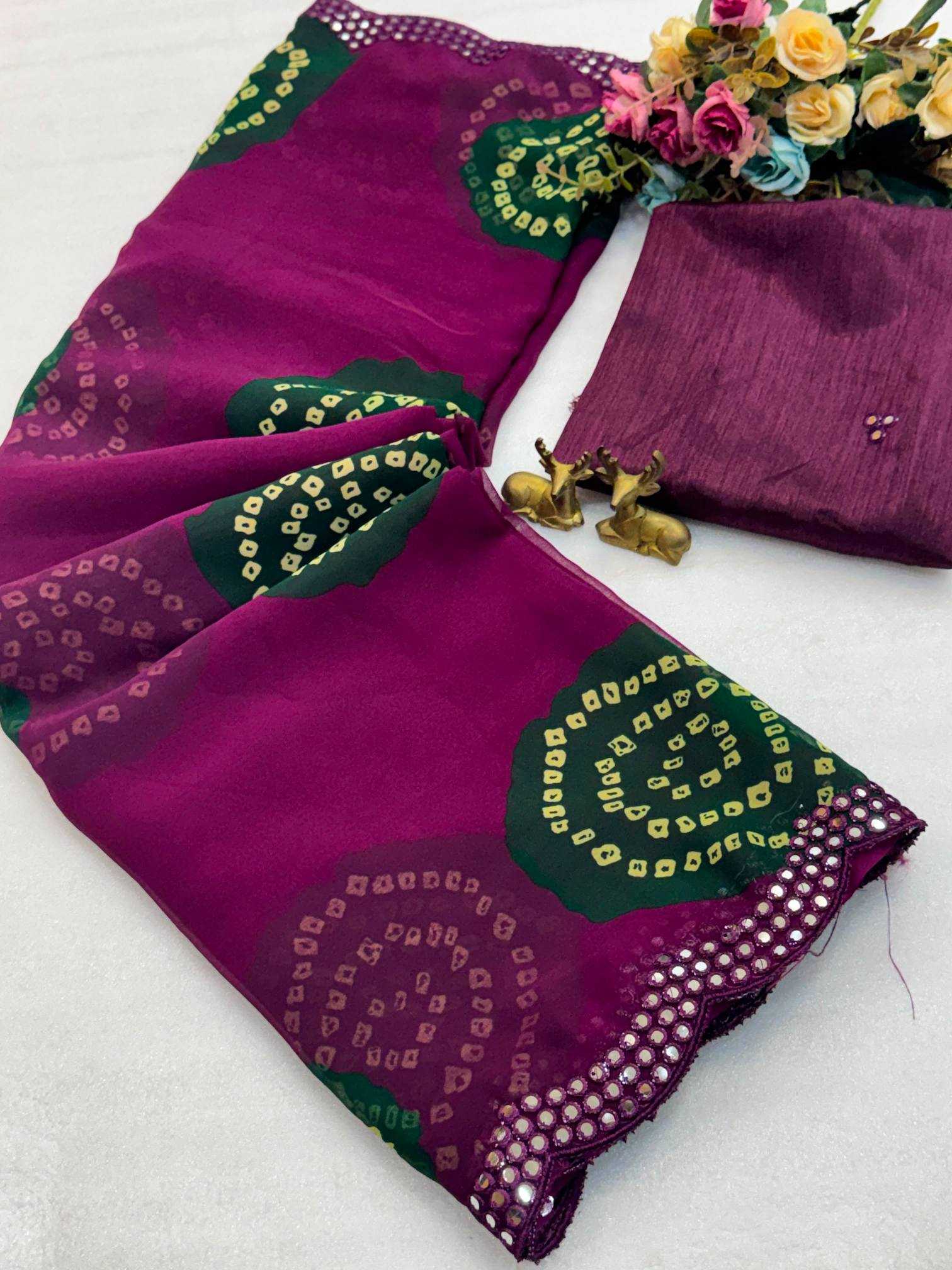 Printed Saree
