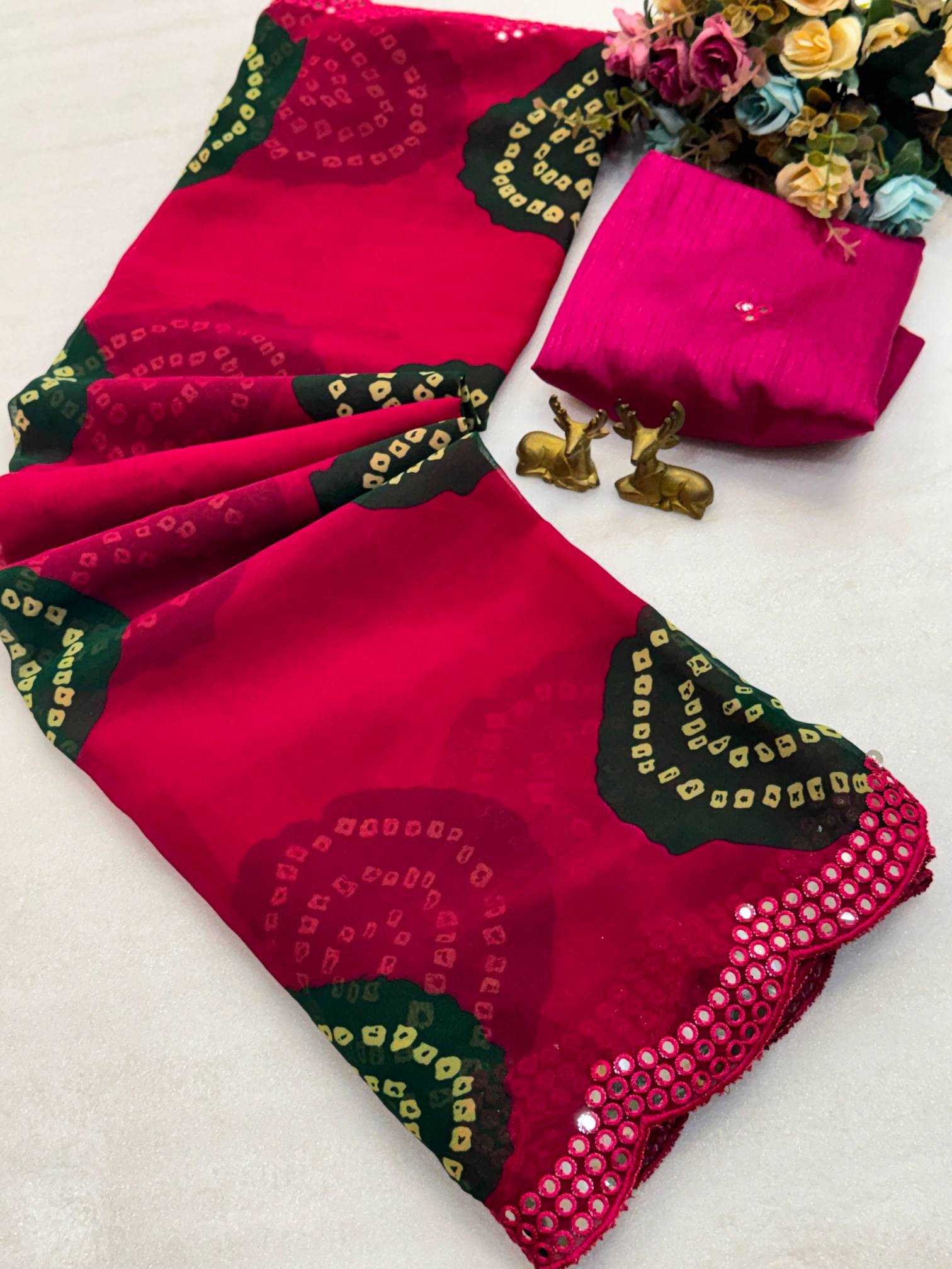 Printed Saree