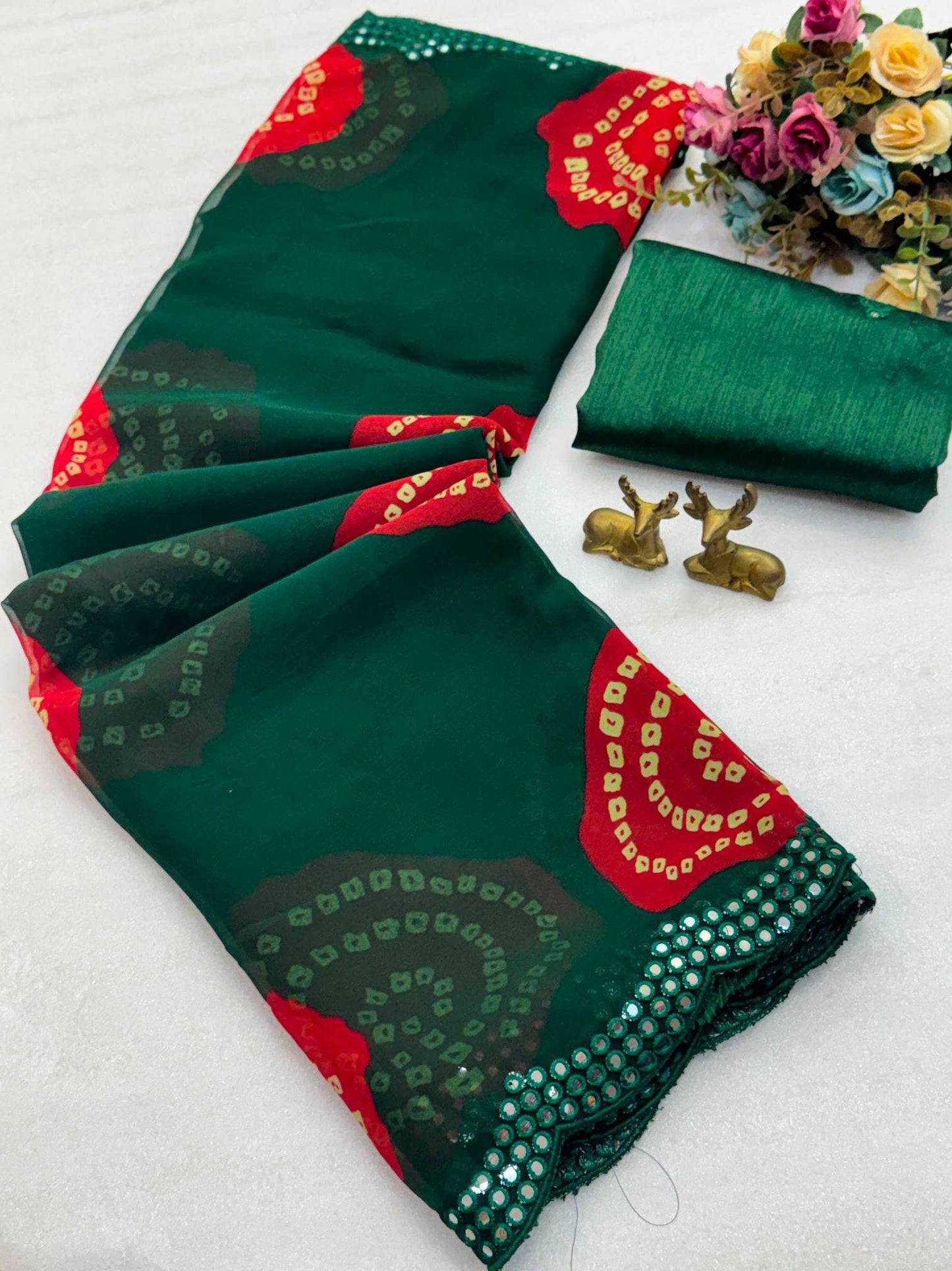 Printed Saree