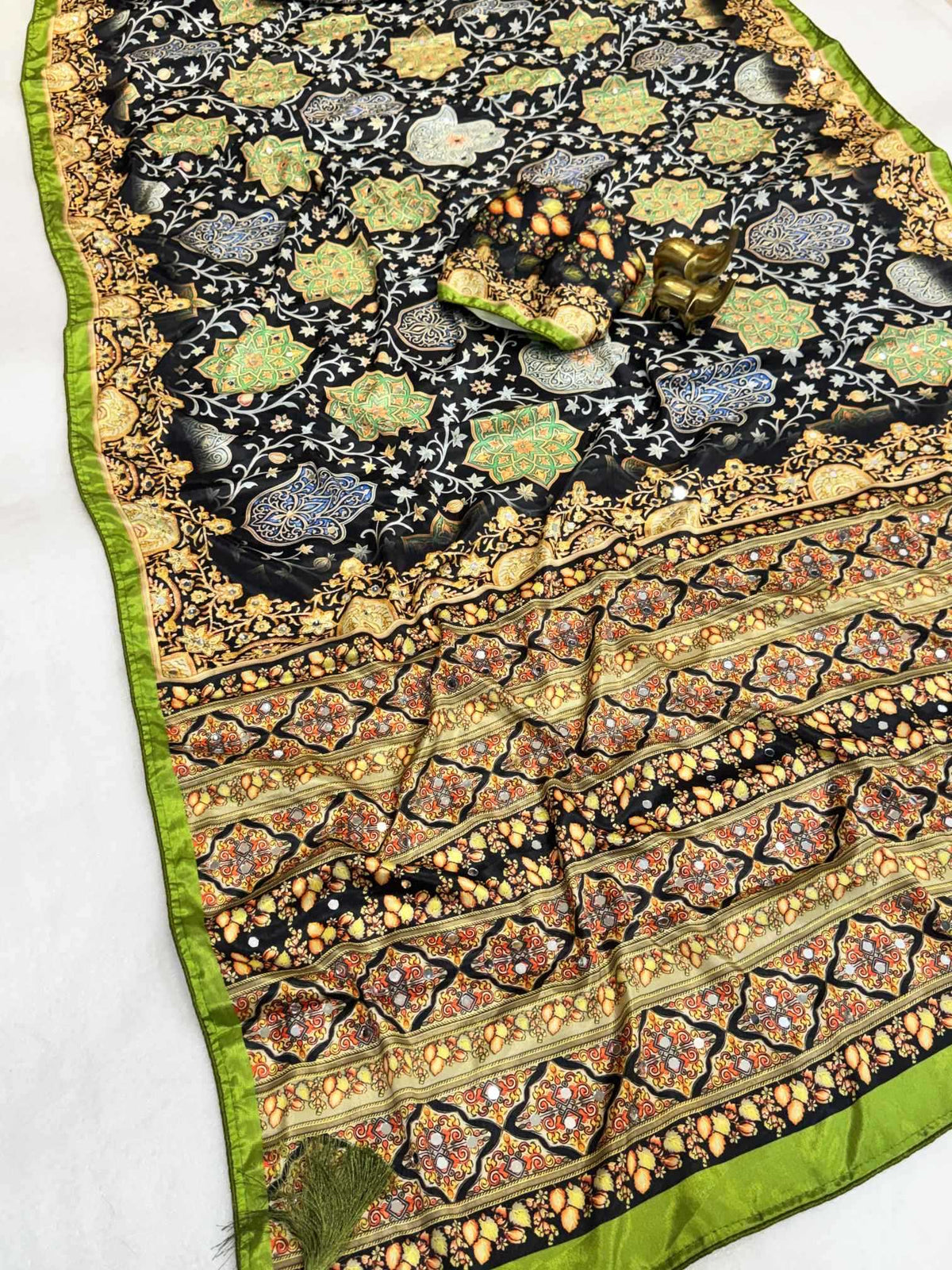 Bhumika Chinon Designer Saree