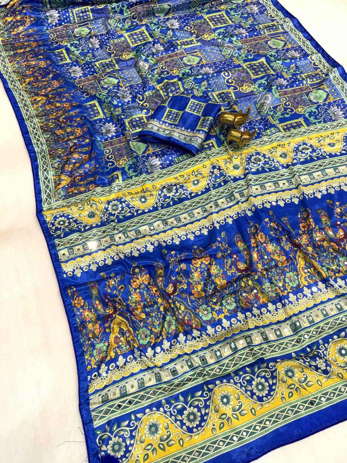 Bhumika Chinon Designer Saree