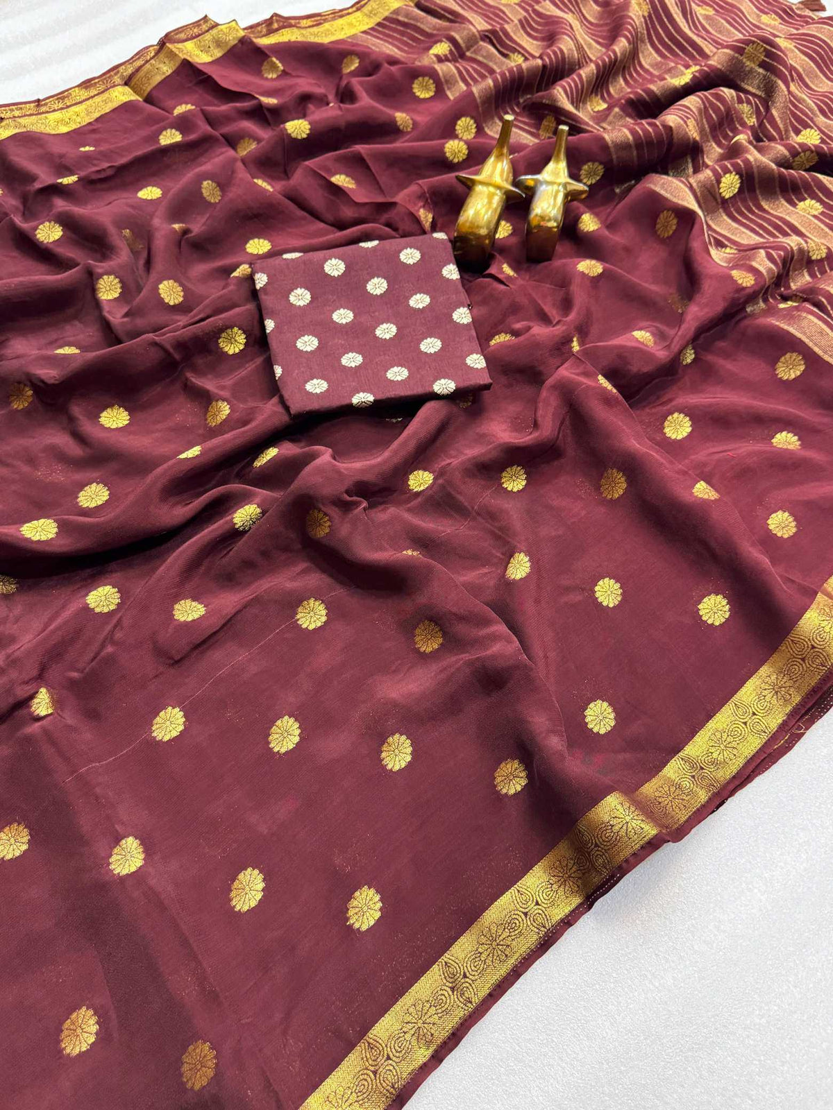Binal Crepe Silk Traditional Saree
