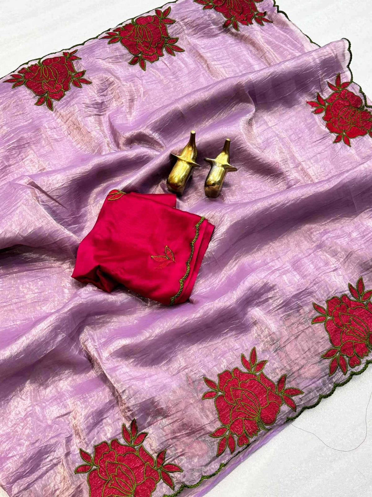 Bindiya Crush Silk Soft Saree