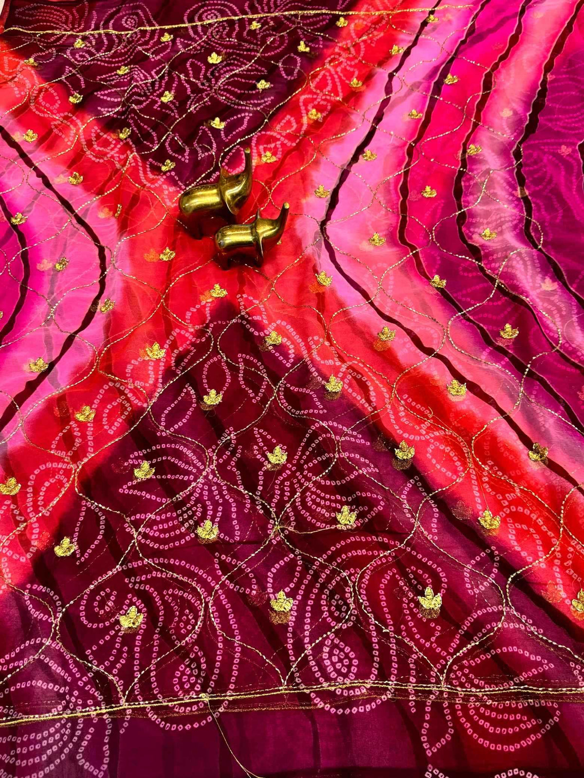 Binisha Georgette Printed Saree