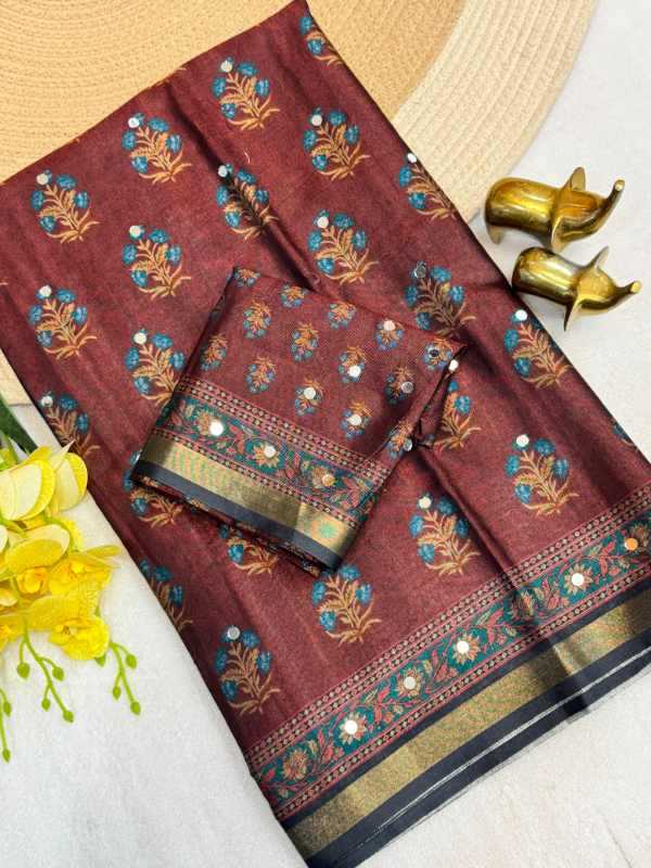 Silk Printed Saree