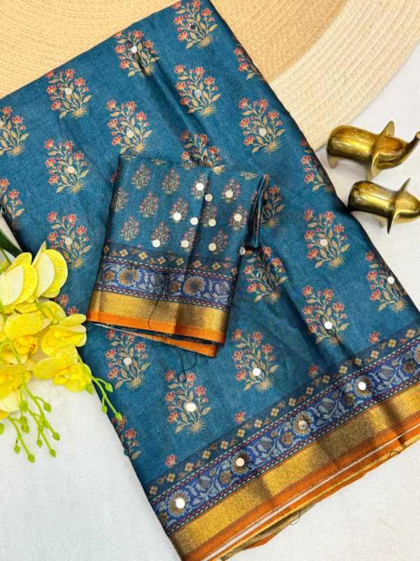 Silk Printed Saree