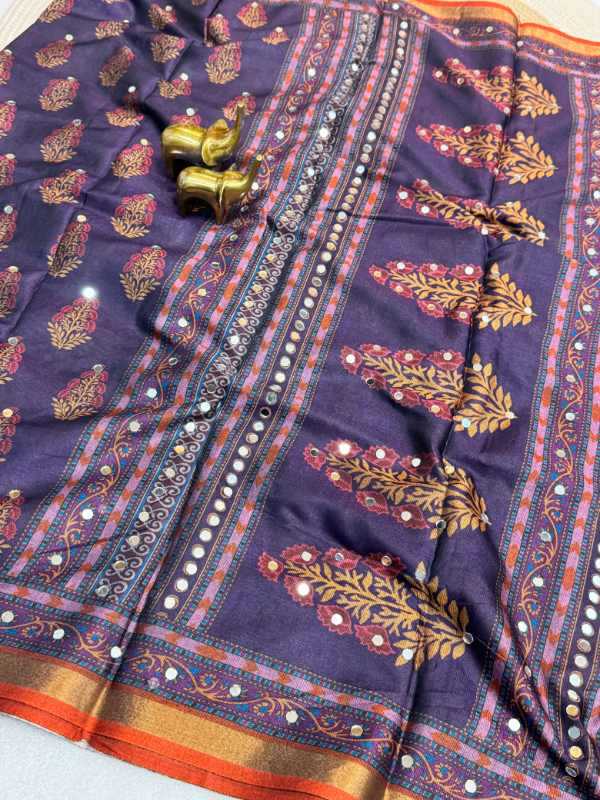 Silk Printed Saree