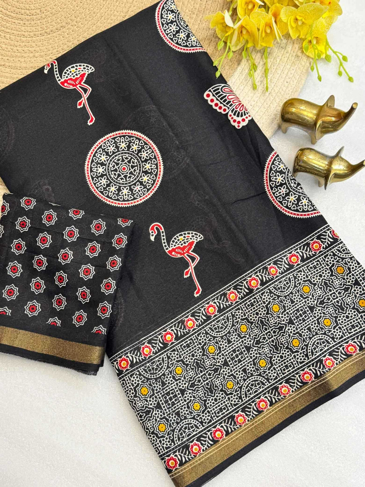 Brishti Cotton Fancy Saree