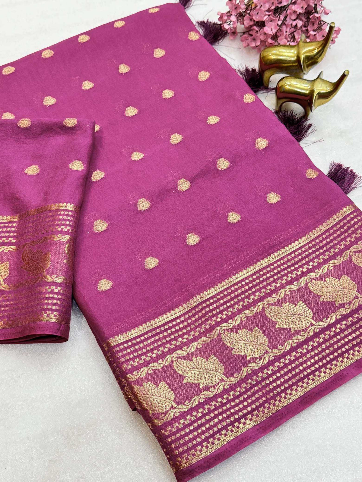Candy Viscose Designer Saree