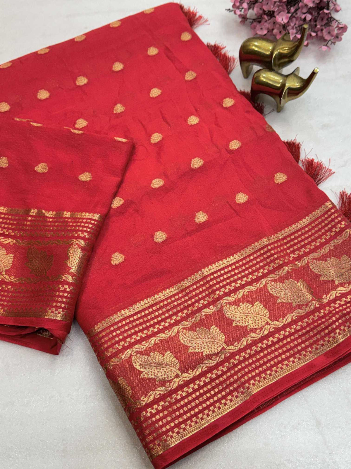 Candy Viscose Designer Saree