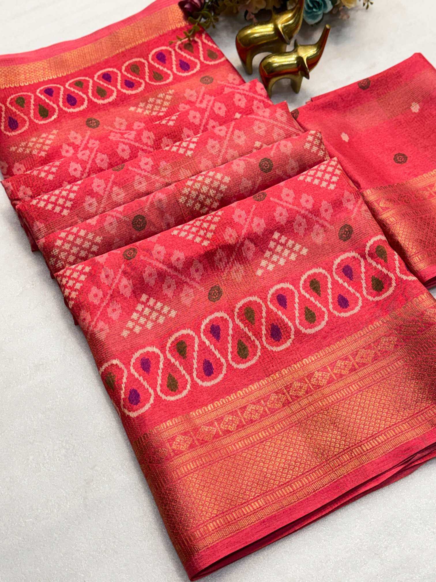 Jacquard Saree