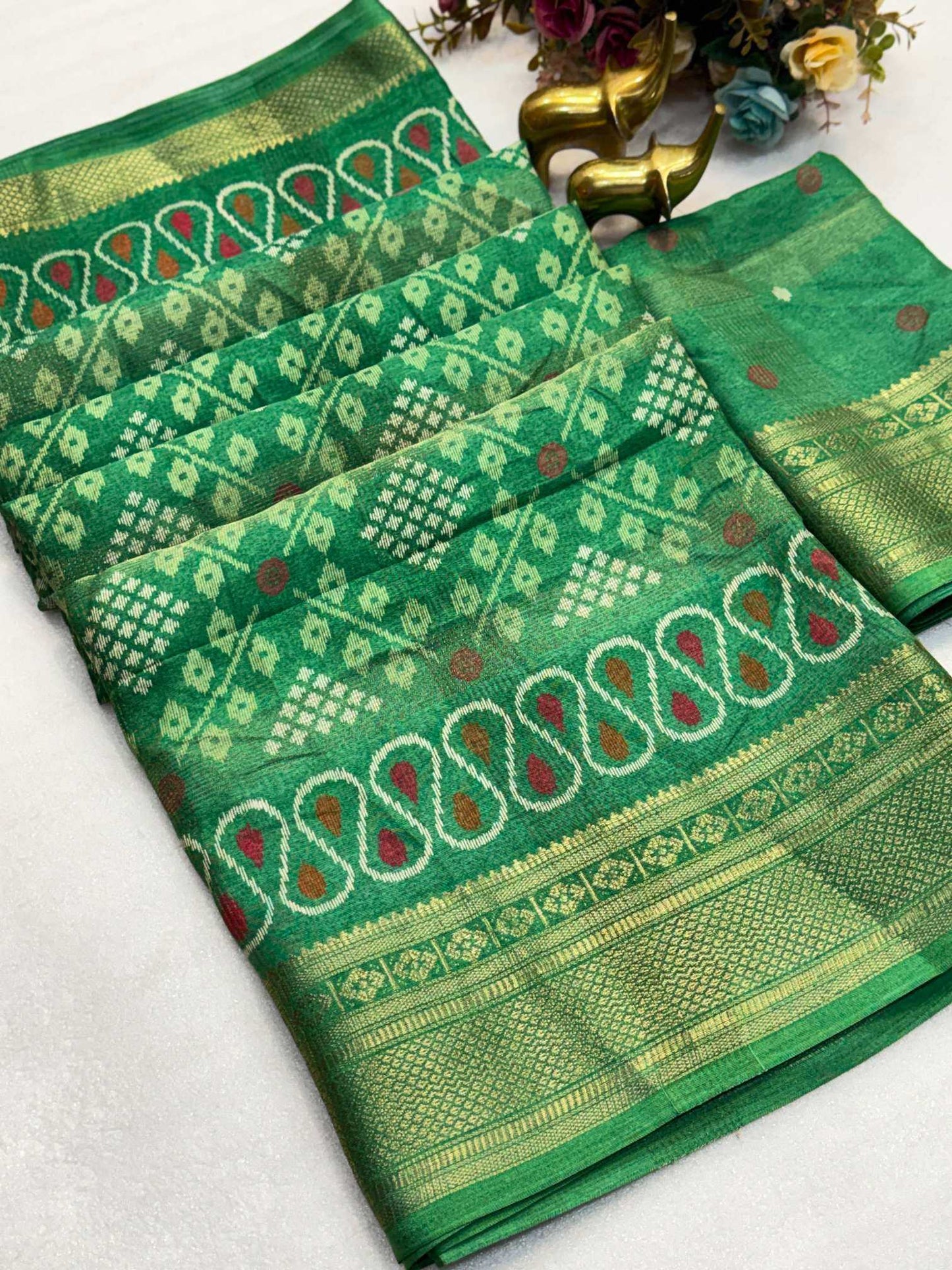 Jacquard Saree