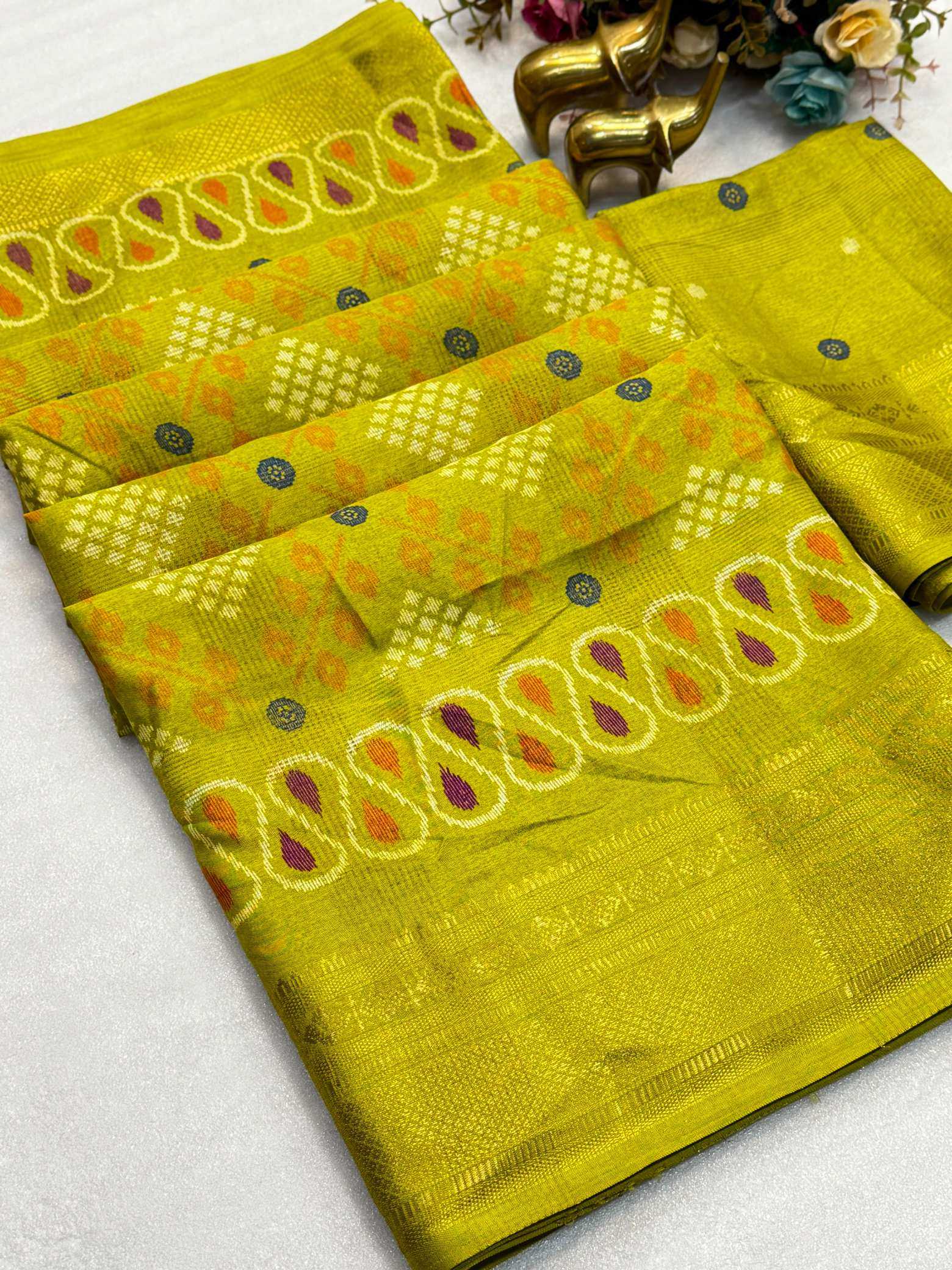 Jacquard Saree