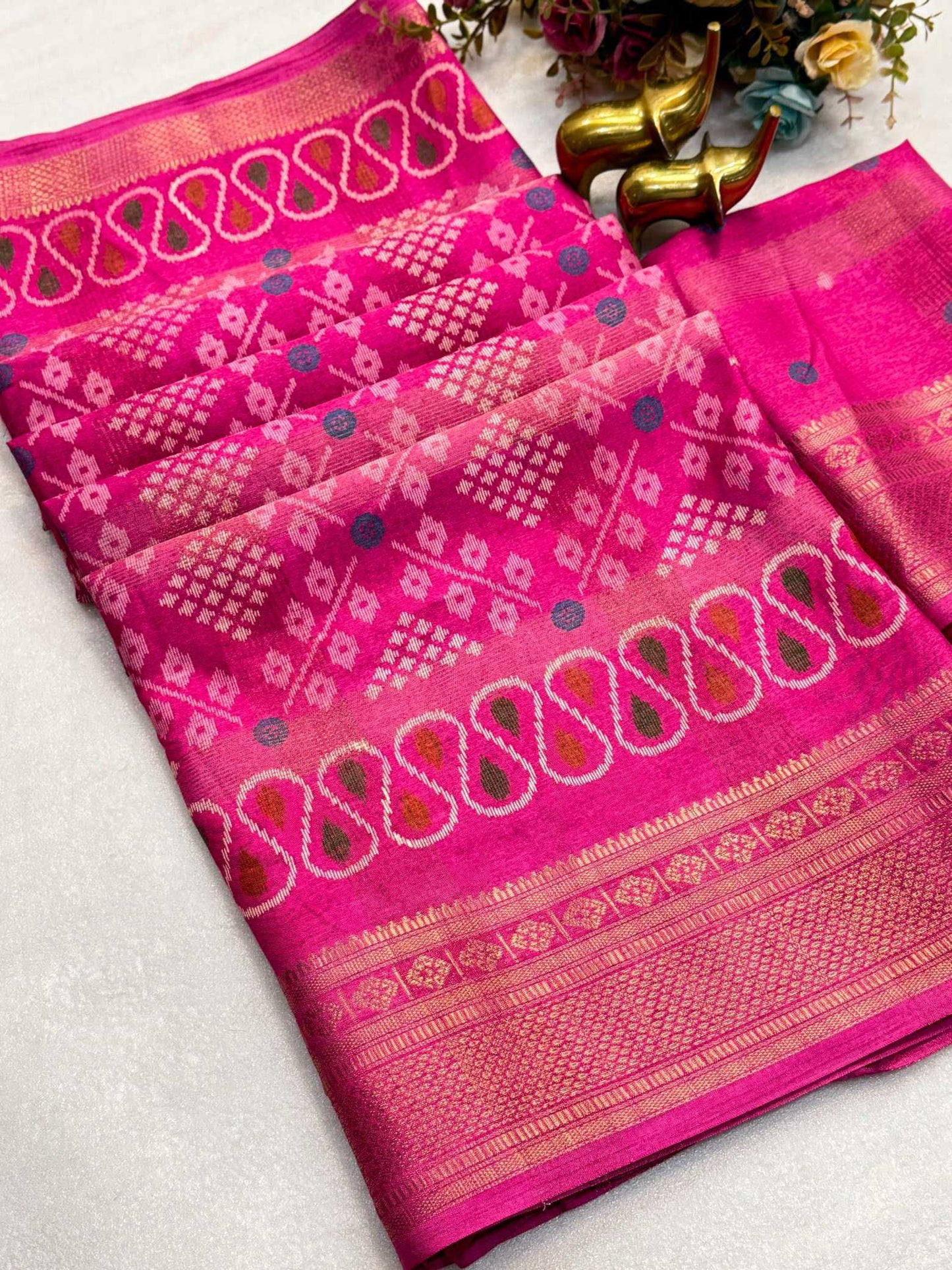 Jacquard Saree