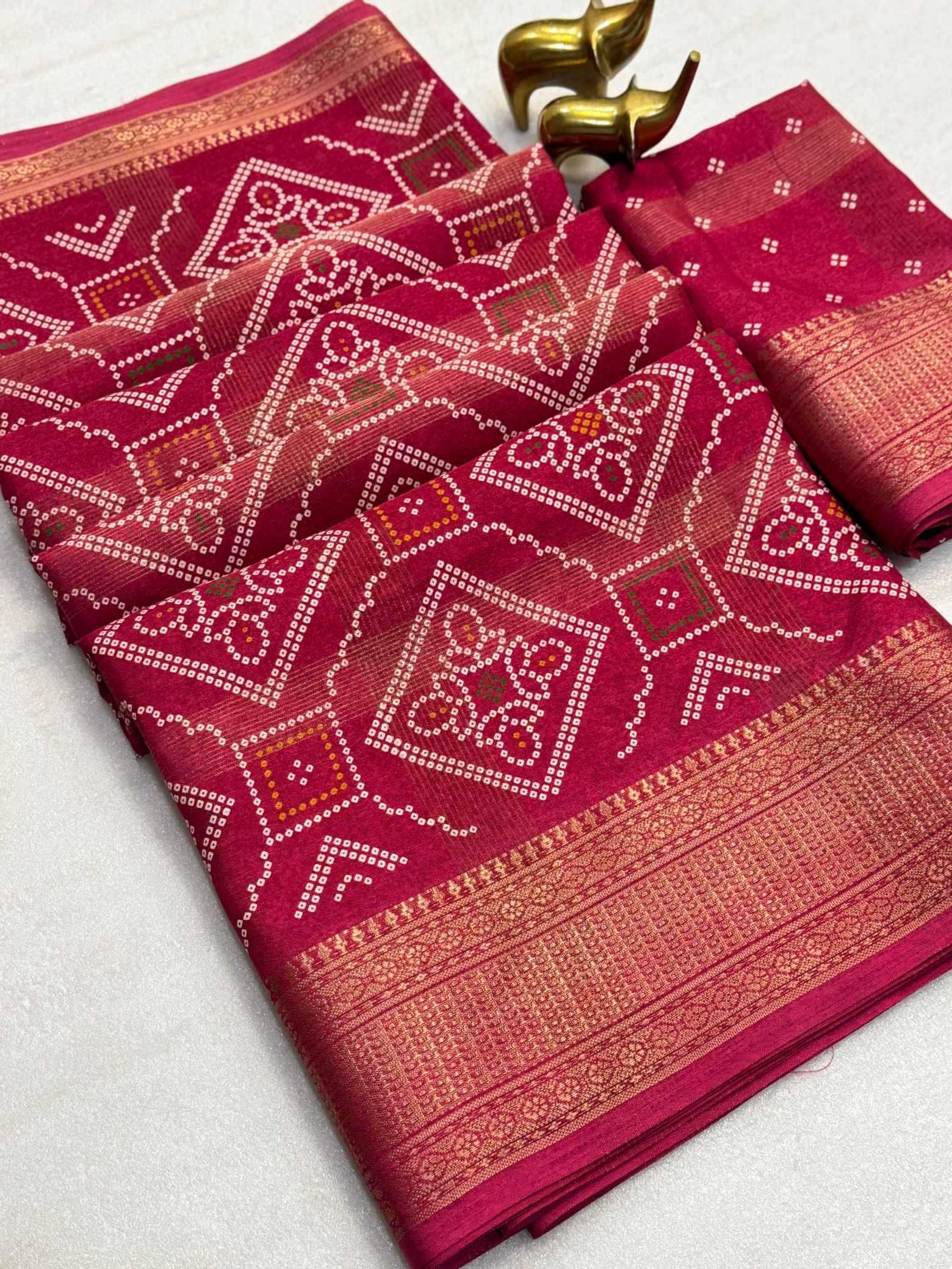 Cotton Jacquard Saree