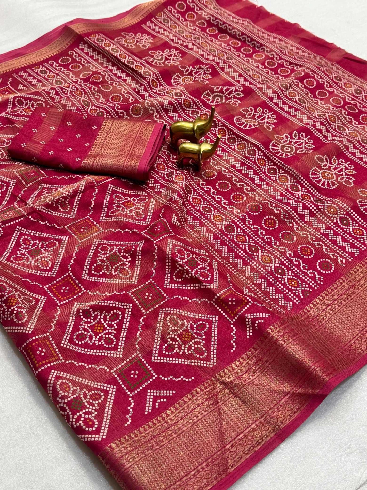 Cotton Jacquard Saree