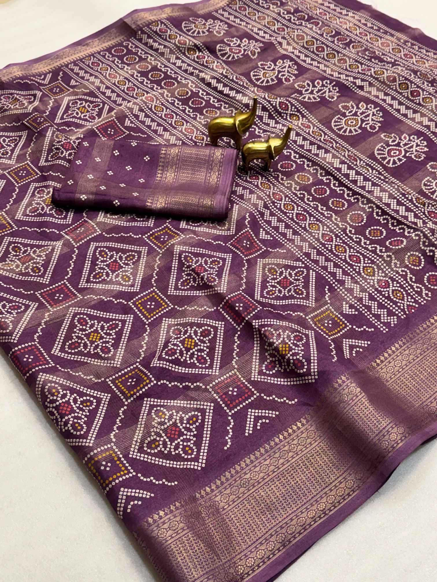 Cotton Jacquard Saree