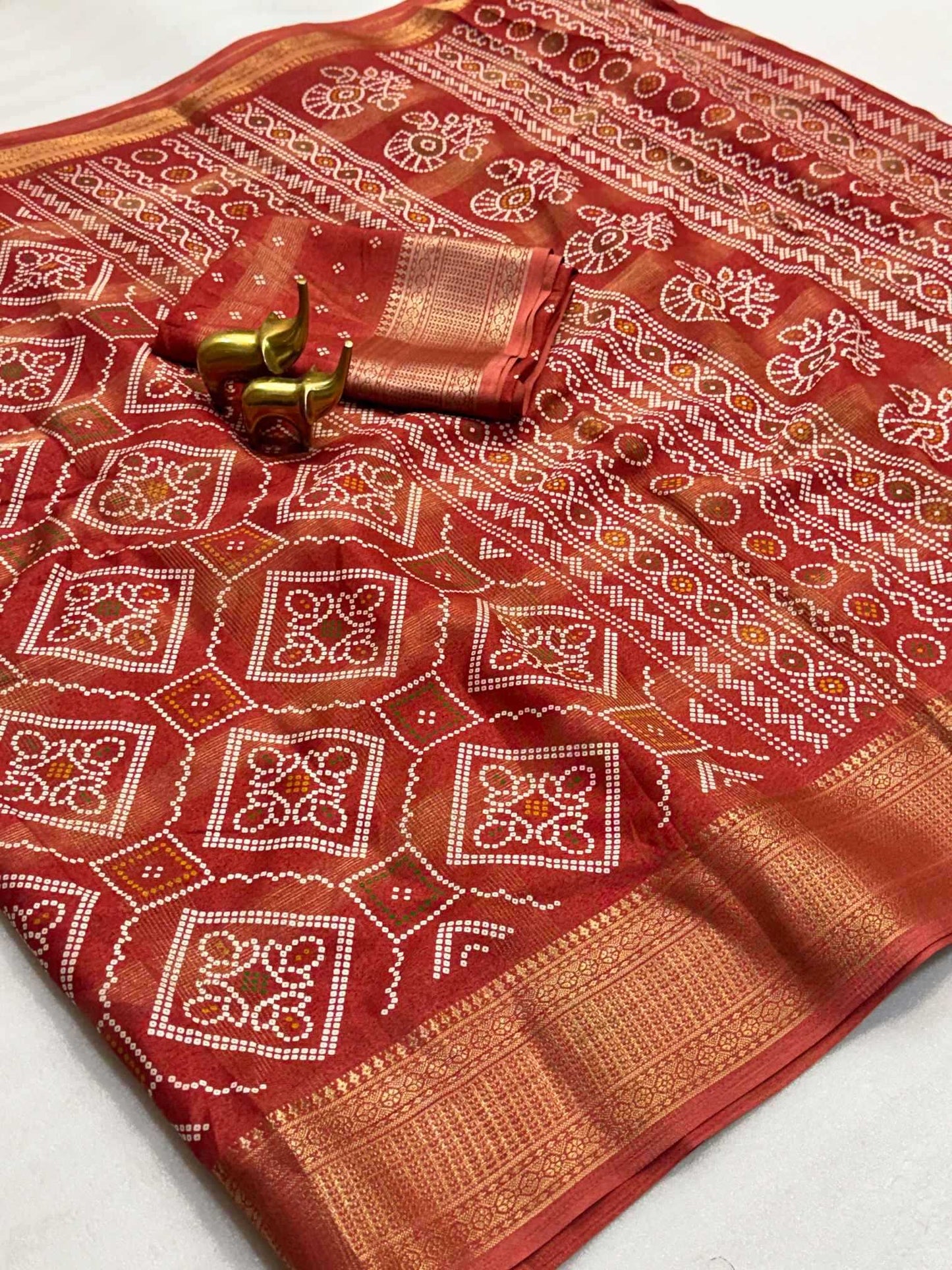 Cotton Jacquard Saree