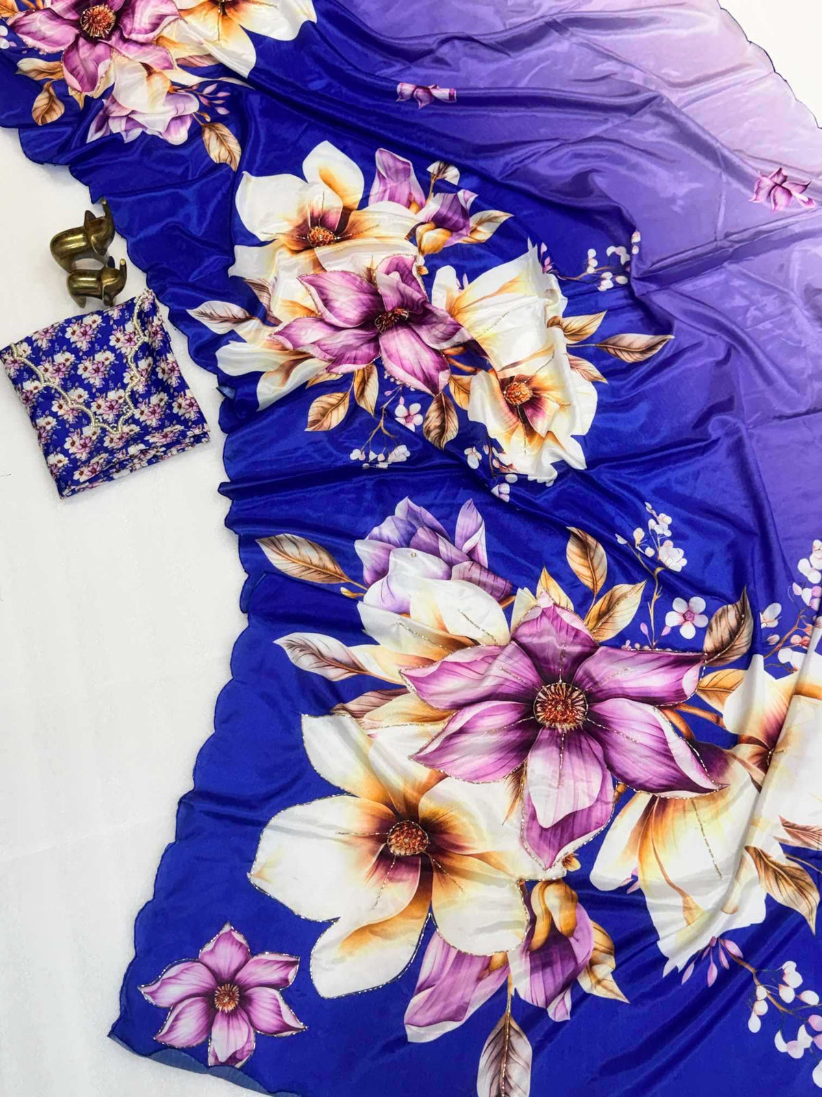 Charul Chinon Silk Soft Saree