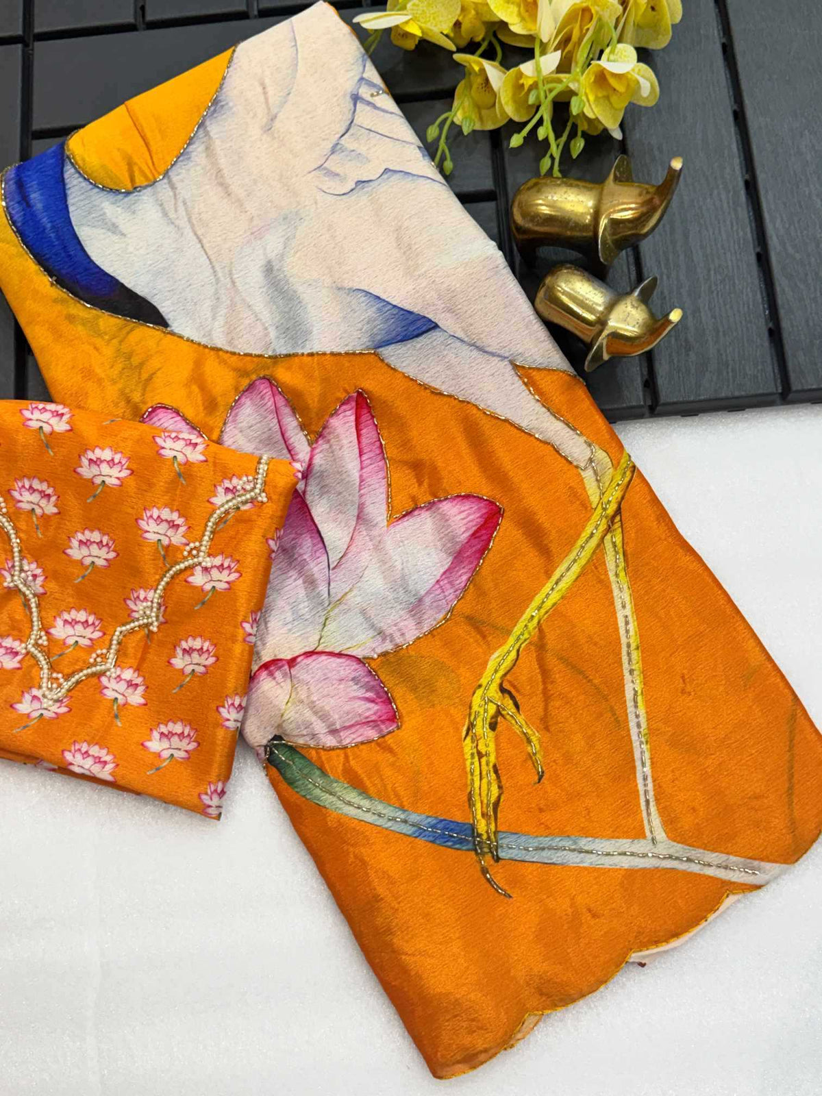 Charul Chinon Silk Soft Saree
