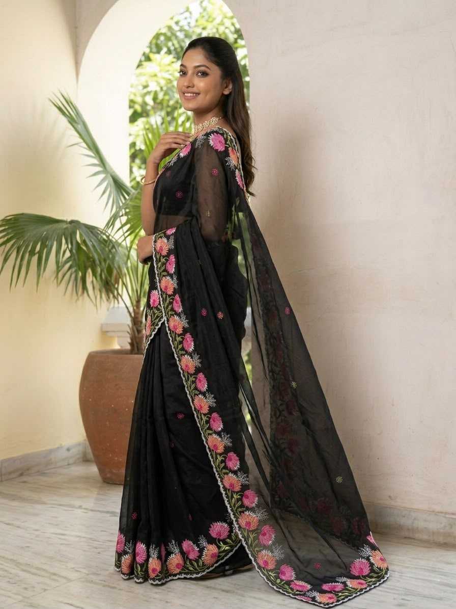 Zari Border Silk Saree