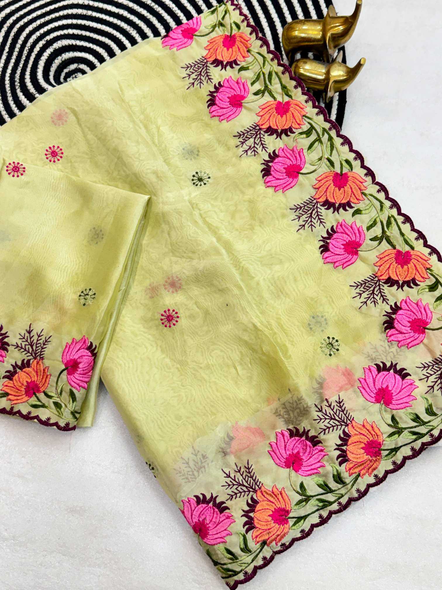 Zari Border Silk Saree