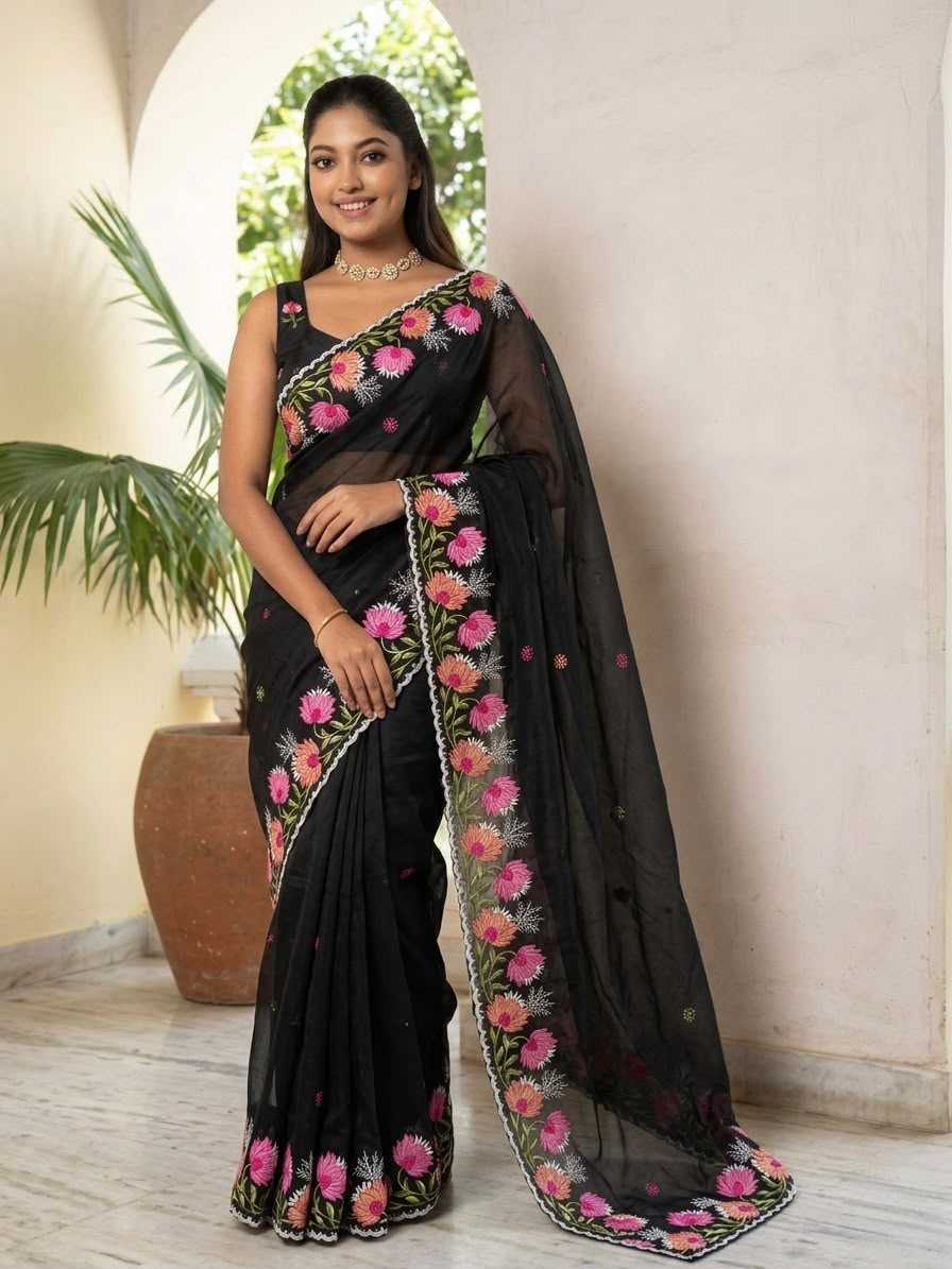 Zari Border Silk Saree