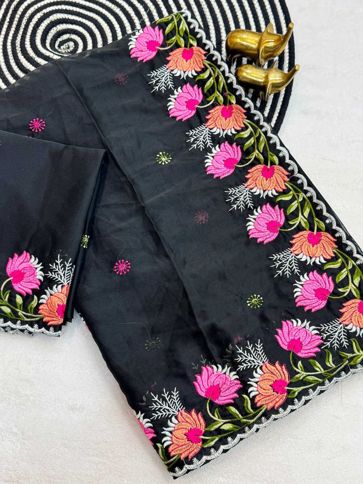 Zari Border Silk Saree