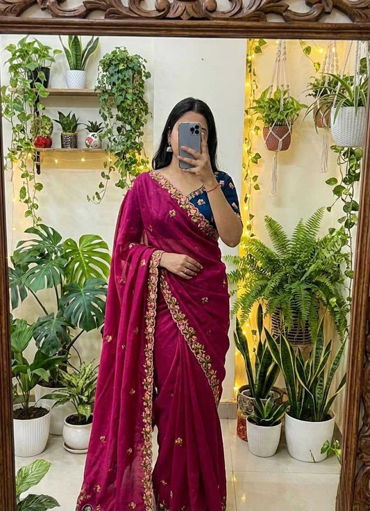 Rangoli Silk Designer Saree