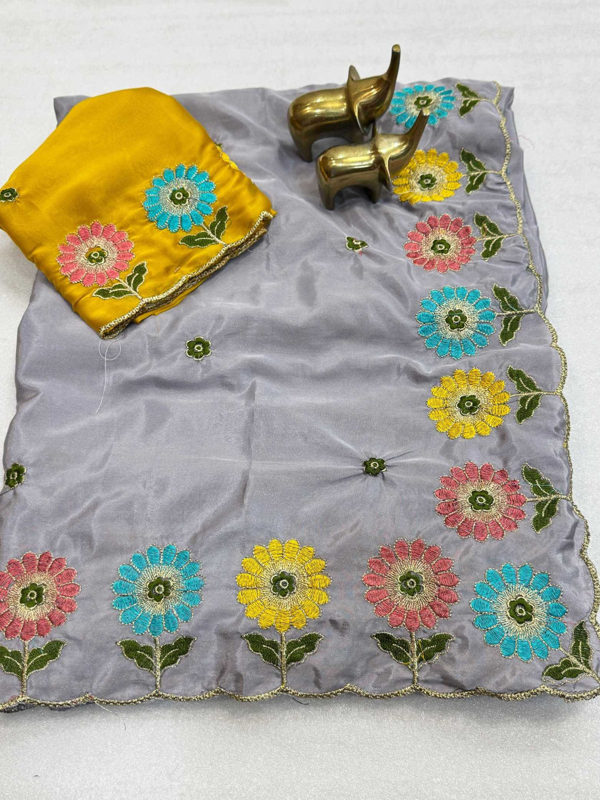 Chhavi Crepe Silk Saree