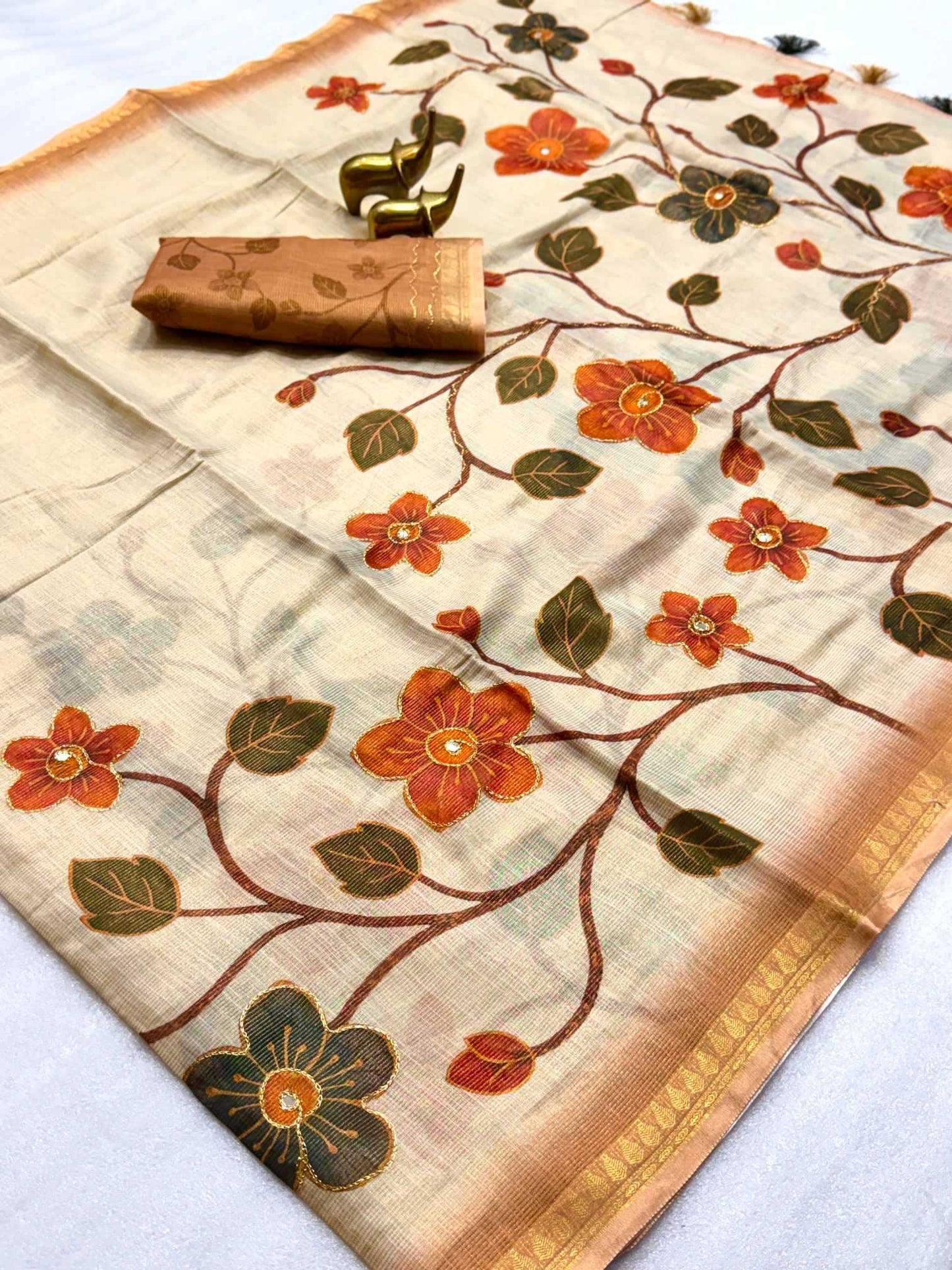 Tissue Designer Saree