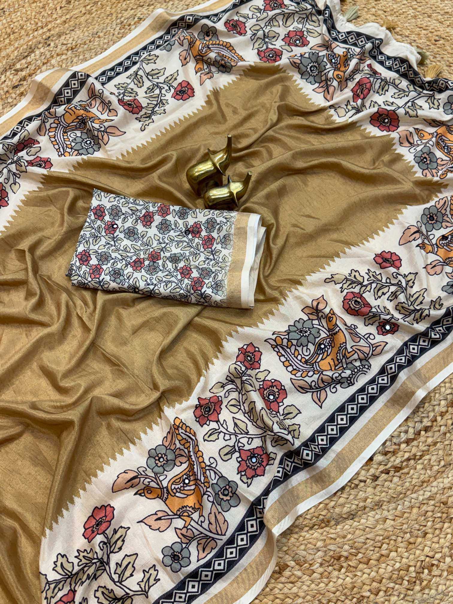 Printed Silk Saree