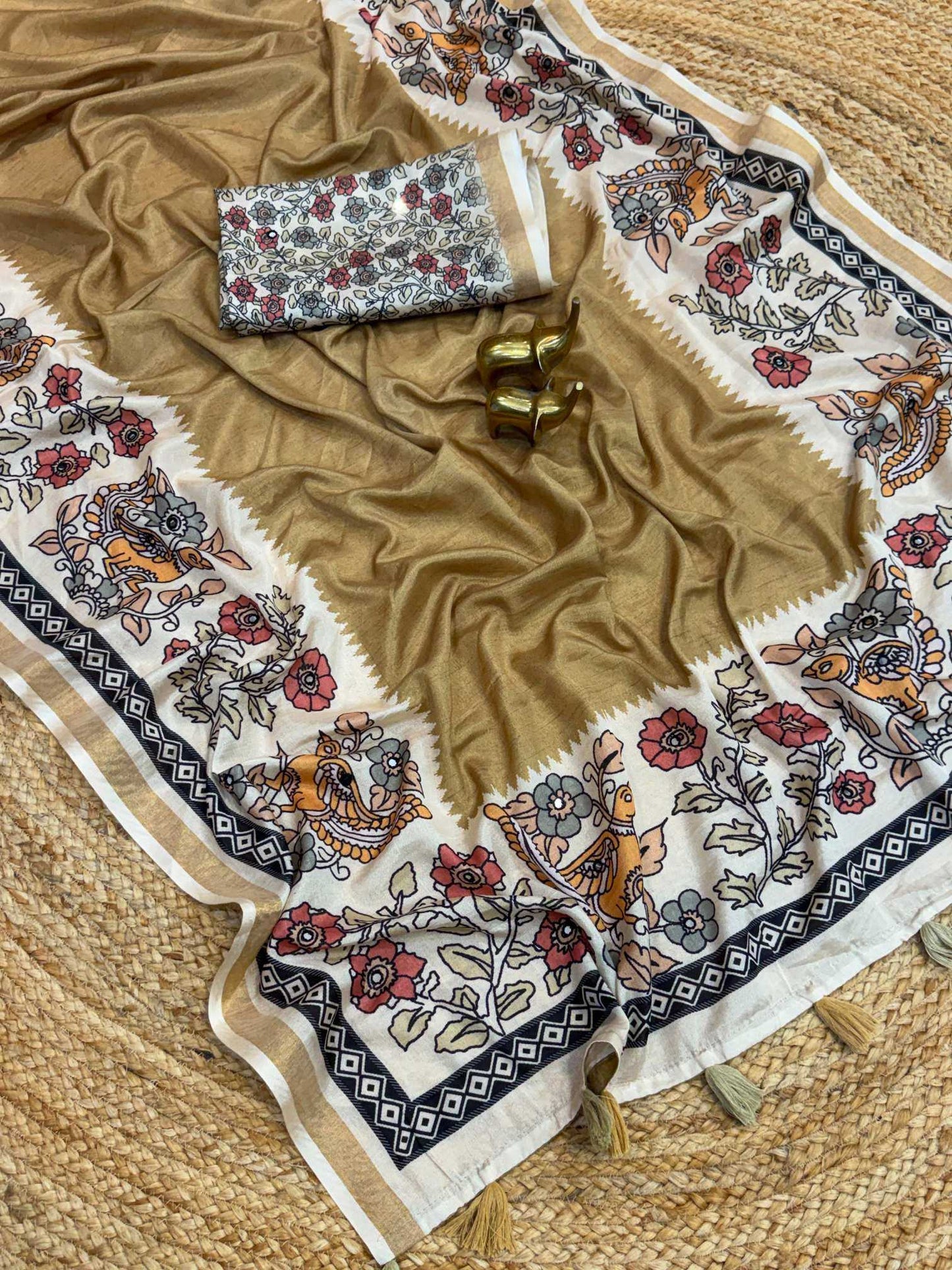 Printed Silk Saree