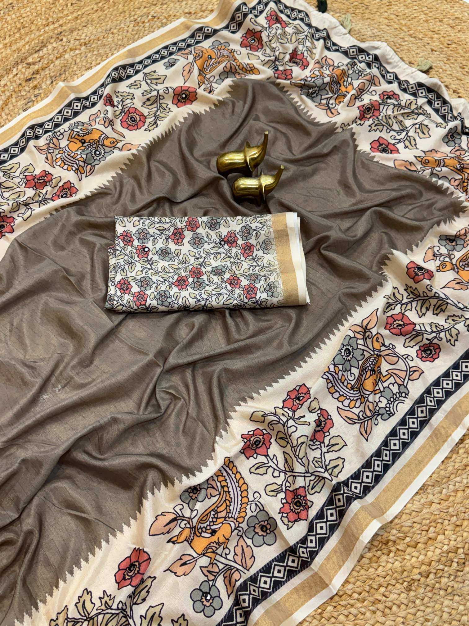 Printed Silk Saree