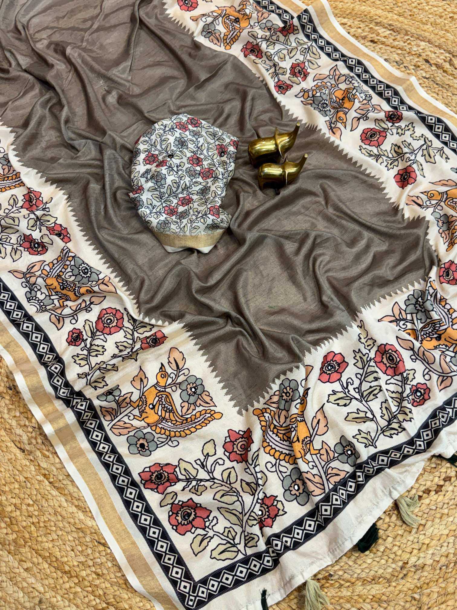 Printed Silk Saree
