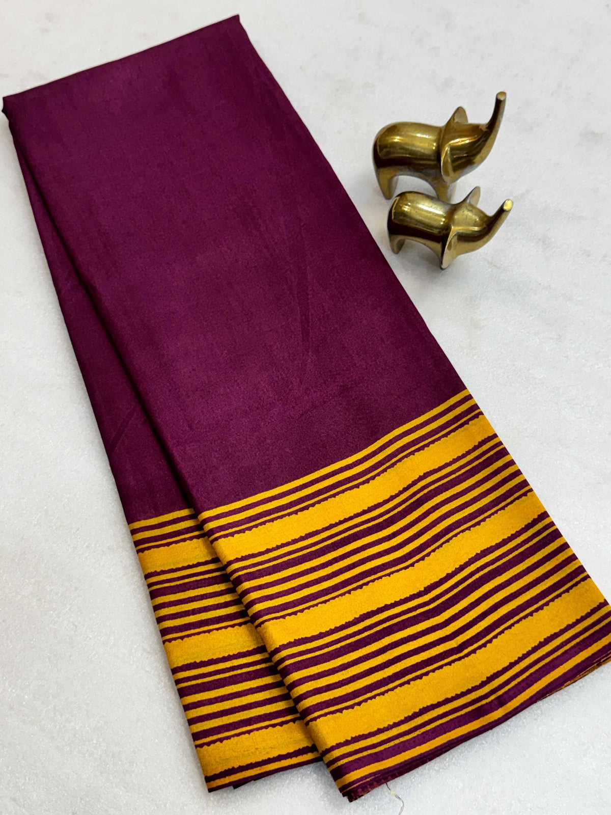 Crepe Silk Designer Saree
