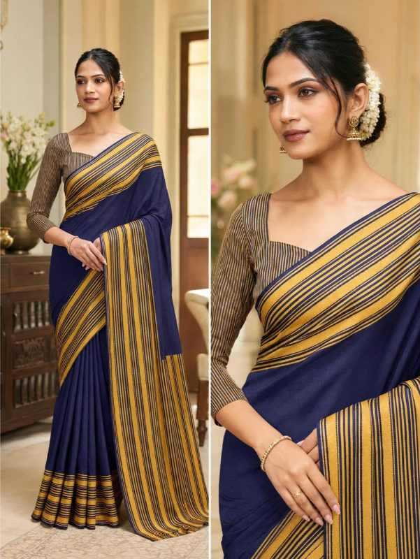 Crepe Silk Designer Saree