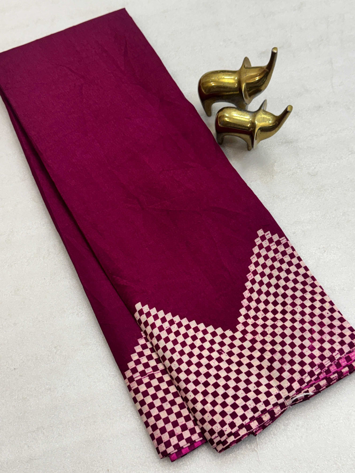 Crepe Silk Designer Saree