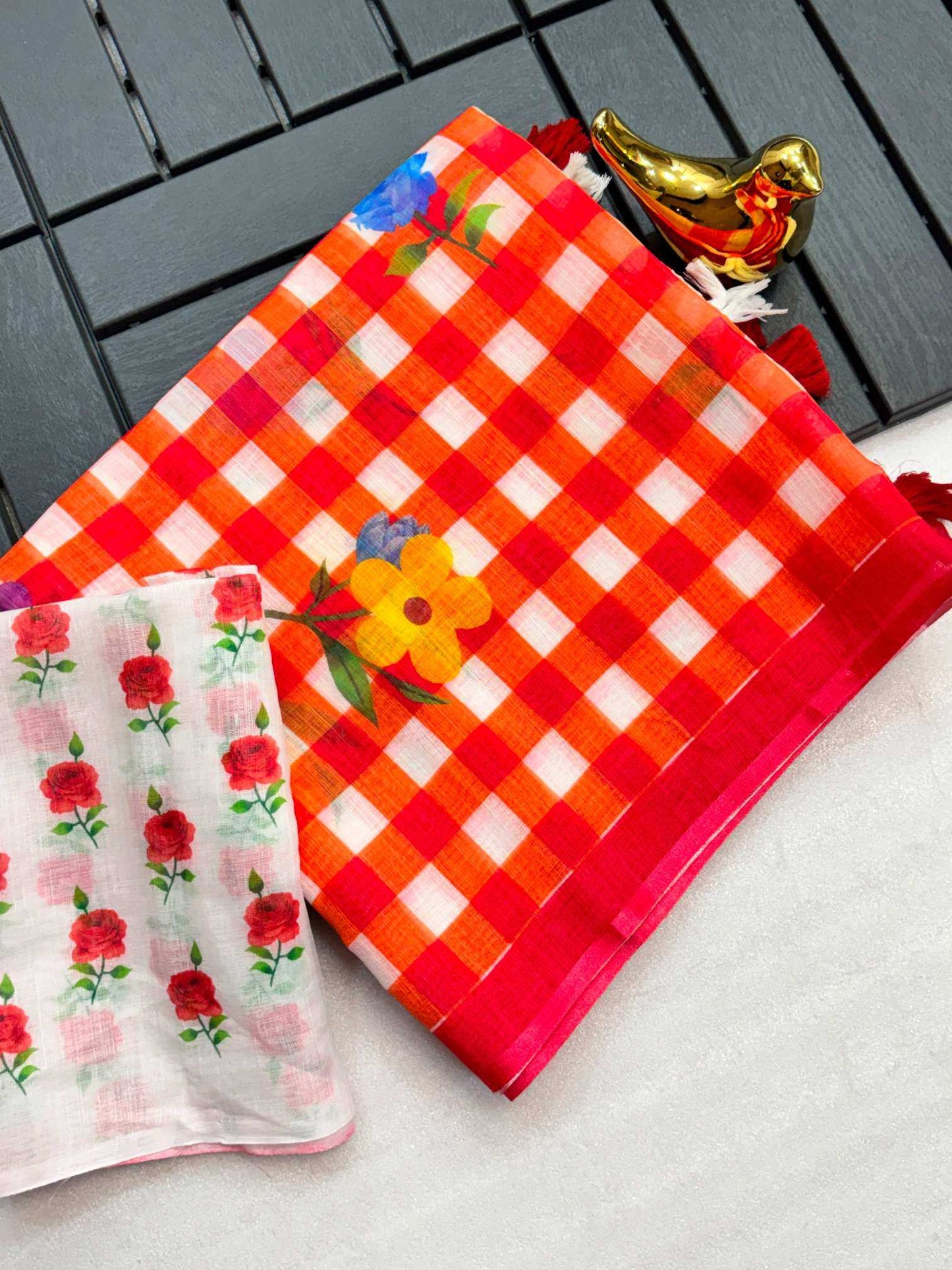 Printed Saree