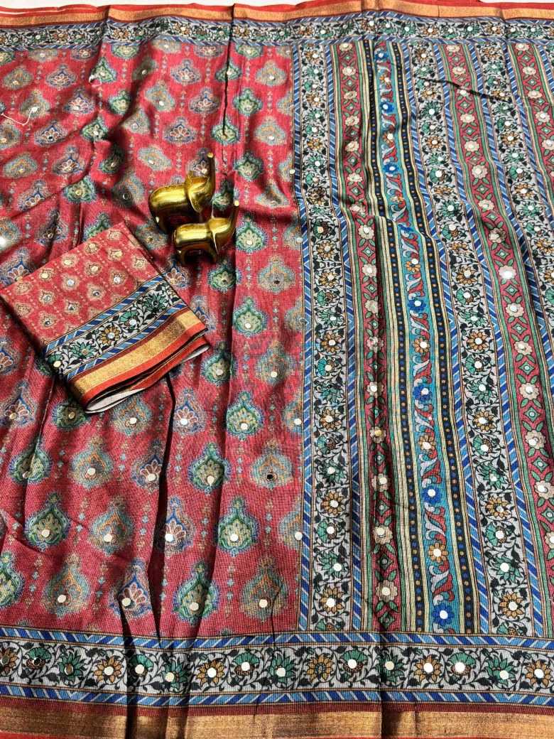 Darpita Silk Printed Saree