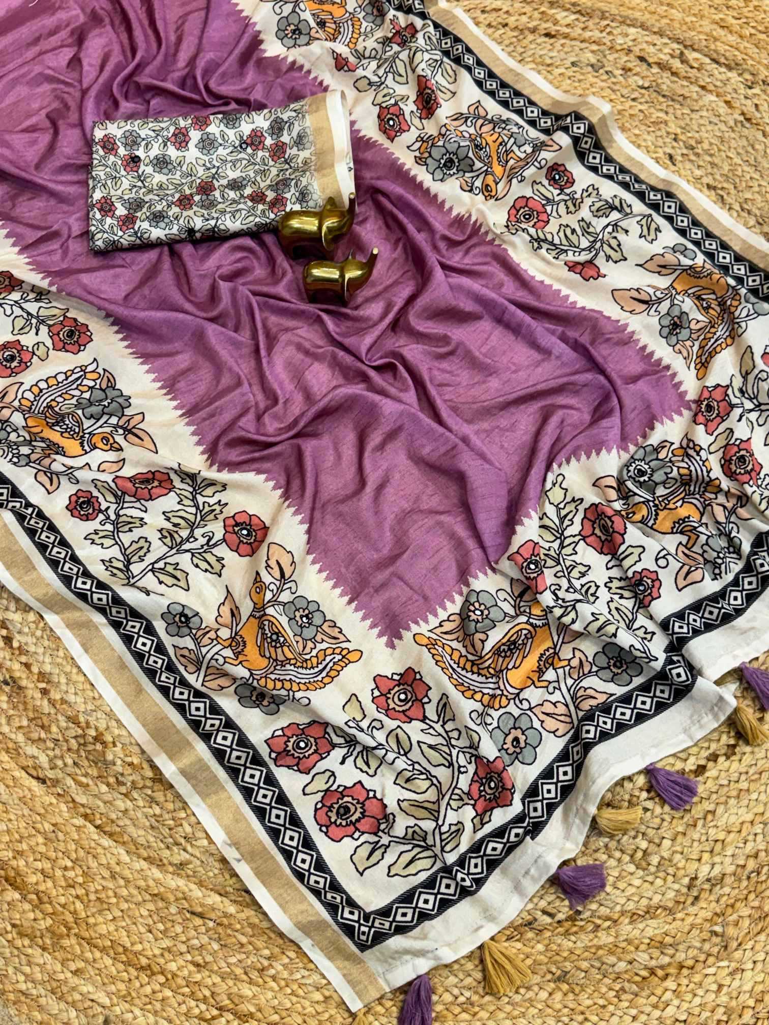 Silk Printed Saree